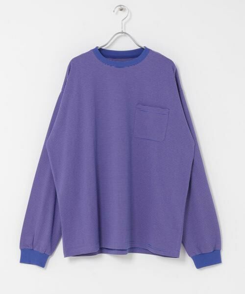 SENSE OF PLACE by URBAN RESEARCH / センスオブプレイス バイ アーバンリサーチ Tシャツ | ピンボーダーロングスリーブTシャツ | 詳細9