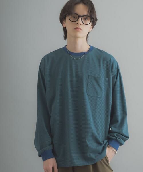 SENSE OF PLACE by URBAN RESEARCH / センスオブプレイス バイ アーバンリサーチ Tシャツ | ピンボーダーロングスリーブTシャツ | 詳細12