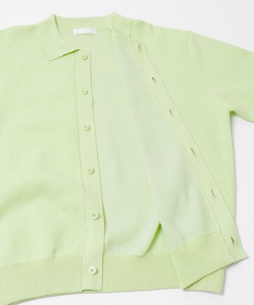 SENSE OF PLACE by URBAN RESEARCH / センスオブプレイス バイ アーバンリサーチ カーディガン・ボレロ | 『洗濯可』スウェットライクポロカーディガン | 詳細13