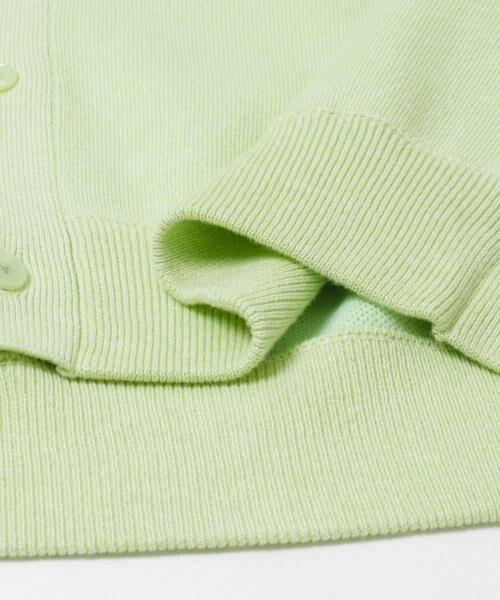 SENSE OF PLACE by URBAN RESEARCH / センスオブプレイス バイ アーバンリサーチ カーディガン・ボレロ | 『洗濯可』スウェットライクポロカーディガン | 詳細15