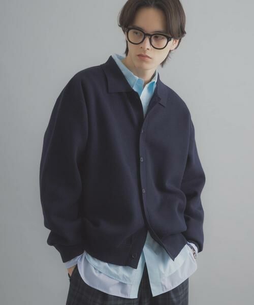 SENSE OF PLACE by URBAN RESEARCH / センスオブプレイス バイ アーバンリサーチ カーディガン・ボレロ | 『洗濯可』スウェットライクポロカーディガン | 詳細20