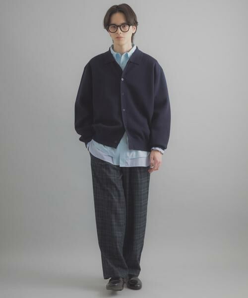 SENSE OF PLACE by URBAN RESEARCH / センスオブプレイス バイ アーバンリサーチ カーディガン・ボレロ | 『洗濯可』スウェットライクポロカーディガン | 詳細24