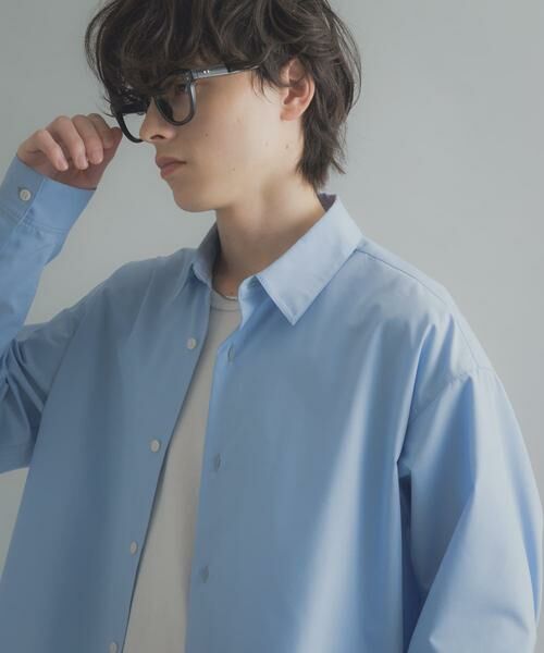 SENSE OF PLACE by URBAN RESEARCH / センスオブプレイス バイ アーバンリサーチ シャツ・ブラウス | 『イージーケア/速乾/接触冷感』コンフォートレギュラーカラーシャツ | 詳細1