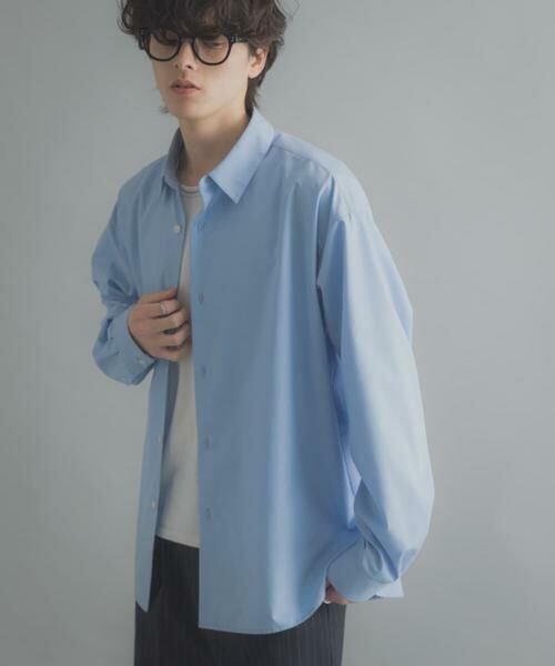 SENSE OF PLACE by URBAN RESEARCH / センスオブプレイス バイ アーバンリサーチ シャツ・ブラウス | 『イージーケア/速乾/接触冷感』コンフォートレギュラーカラーシャツ | 詳細7