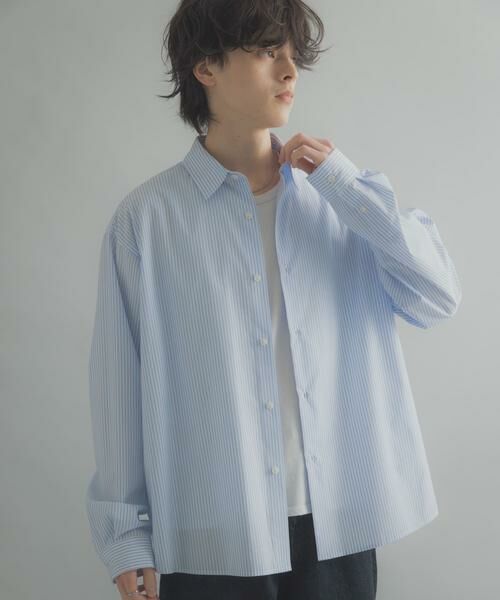 SENSE OF PLACE by URBAN RESEARCH / センスオブプレイス バイ アーバンリサーチ シャツ・ブラウス | 『イージーケア/速乾/接触冷感』コンフォートレギュラーカラーシャツ | 詳細20