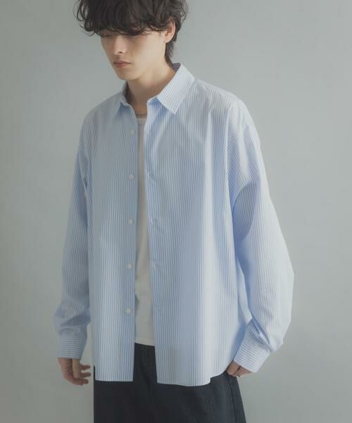 SENSE OF PLACE by URBAN RESEARCH / センスオブプレイス バイ アーバンリサーチ シャツ・ブラウス | 『イージーケア/速乾/接触冷感』コンフォートレギュラーカラーシャツ | 詳細23