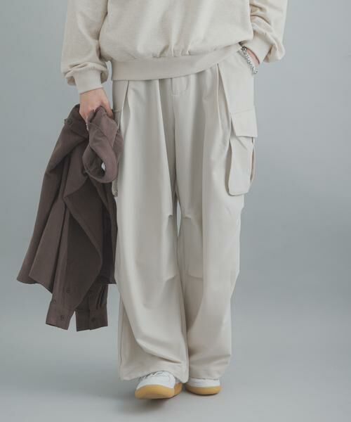 SENSE OF PLACE by URBAN RESEARCH / センスオブプレイス バイ アーバンリサーチ その他パンツ | ワイドカーゴパンツ | 詳細17