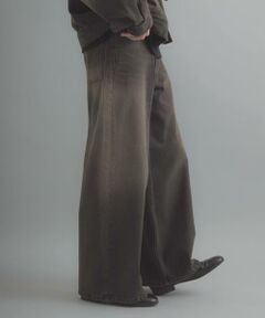 SENSE OF PLACE by URBAN RESEARCH / センスオブプレイス バイ アーバンリサーチ デニムパンツ | 『一部WEB限定カラー』ヴィンテージライクデニムワイドパンツ
