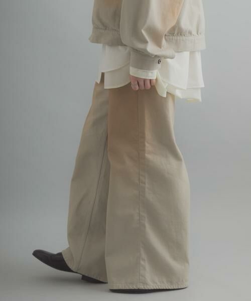 SENSE OF PLACE by URBAN RESEARCH / センスオブプレイス バイ アーバンリサーチ デニムパンツ | 『一部WEB限定カラー』ヴィンテージライクデニムワイドパンツ | 詳細4