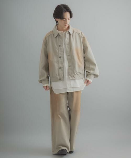 SENSE OF PLACE by URBAN RESEARCH / センスオブプレイス バイ アーバンリサーチ デニムパンツ | 『一部WEB限定カラー』ヴィンテージライクデニムワイドパンツ | 詳細7