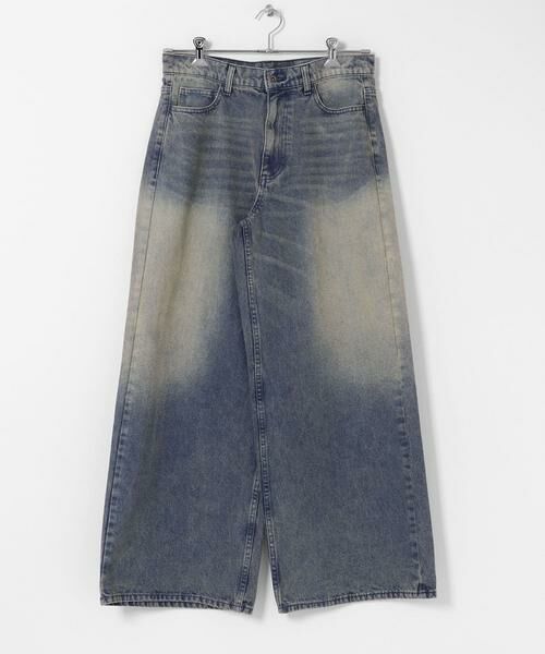SENSE OF PLACE by URBAN RESEARCH / センスオブプレイス バイ アーバンリサーチ デニムパンツ | 『一部WEB限定カラー』ヴィンテージライクデニムワイドパンツ | 詳細11