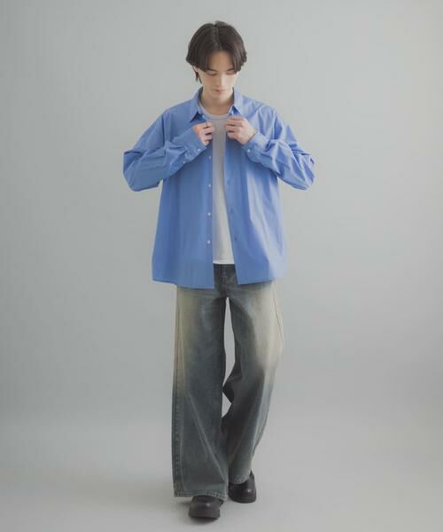 SENSE OF PLACE by URBAN RESEARCH / センスオブプレイス バイ アーバンリサーチ デニムパンツ | 『一部WEB限定カラー』ヴィンテージライクデニムワイドパンツ | 詳細6