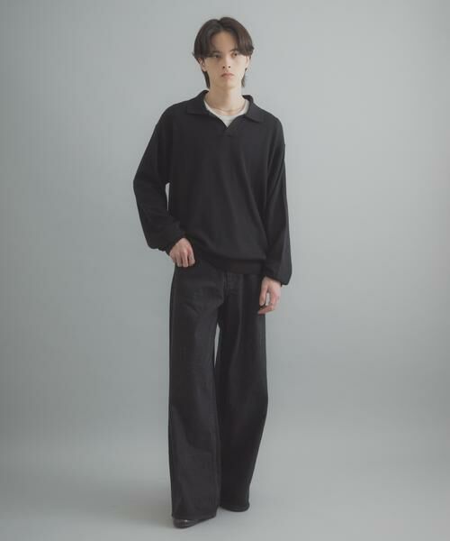 SENSE OF PLACE by URBAN RESEARCH / センスオブプレイス バイ アーバンリサーチ デニムパンツ | 『一部WEB限定カラー』ヴィンテージライクデニムワイドパンツ | 詳細16