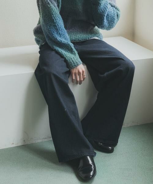 SENSE OF PLACE by URBAN RESEARCH / センスオブプレイス バイ アーバンリサーチ デニムパンツ | 『一部WEB限定カラー』ヴィンテージライクデニムワイドパンツ | 詳細19