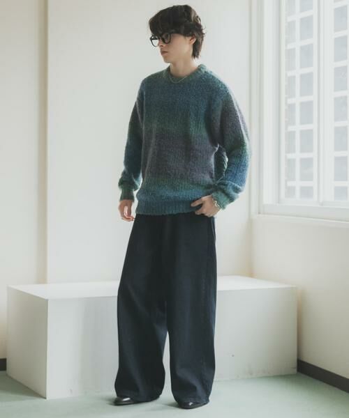 SENSE OF PLACE by URBAN RESEARCH / センスオブプレイス バイ アーバンリサーチ デニムパンツ | 『一部WEB限定カラー』ヴィンテージライクデニムワイドパンツ | 詳細24