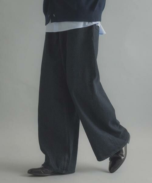 SENSE OF PLACE by URBAN RESEARCH / センスオブプレイス バイ アーバンリサーチ デニムパンツ | 『一部WEB限定カラー』ヴィンテージライクデニムワイドパンツ | 詳細26