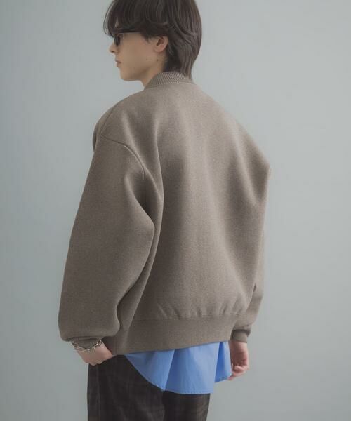 SENSE OF PLACE by URBAN RESEARCH / センスオブプレイス バイ アーバンリサーチ ブルゾン | 『洗濯可』ダブルポケットニットブルゾン | 詳細6