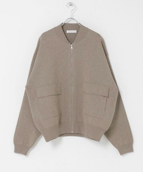 SENSE OF PLACE by URBAN RESEARCH / センスオブプレイス バイ アーバンリサーチ ブルゾン | 『洗濯可』ダブルポケットニットブルゾン | 詳細9