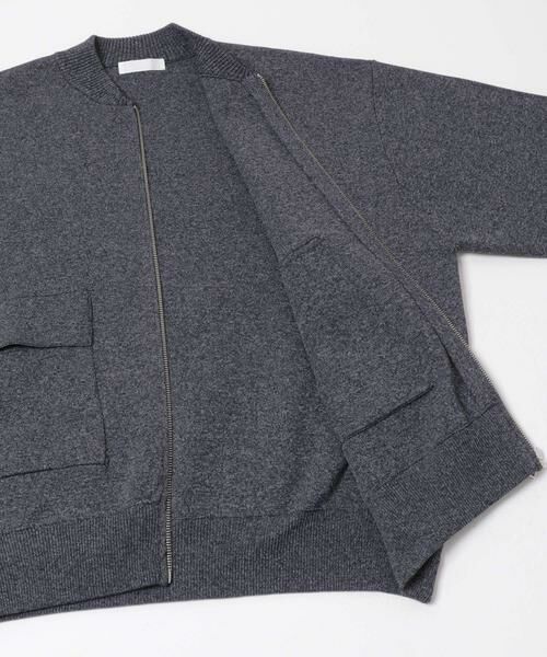 SENSE OF PLACE by URBAN RESEARCH / センスオブプレイス バイ アーバンリサーチ ブルゾン | 『洗濯可』ダブルポケットニットブルゾン | 詳細19