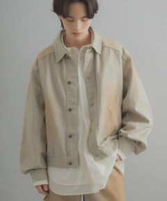 SENSE OF PLACE by URBAN RESEARCH / センスオブプレイス バイ アーバンリサーチ Gジャン・デニムジャケット | ヴィンテージライクデニムブルゾン