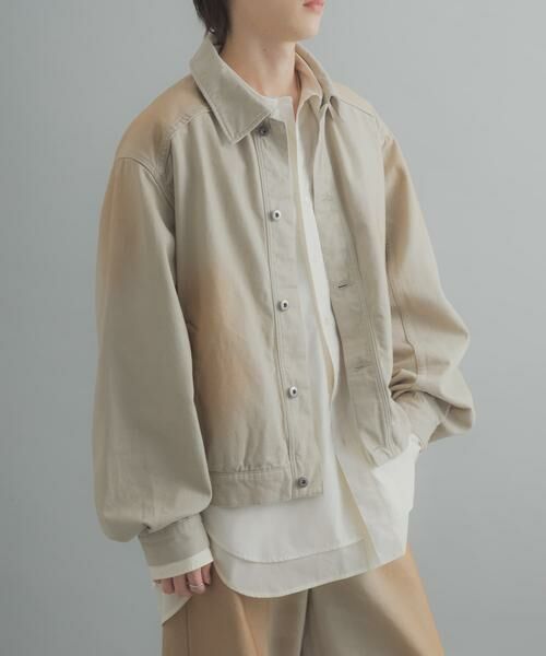 SENSE OF PLACE by URBAN RESEARCH / センスオブプレイス バイ アーバンリサーチ Gジャン・デニムジャケット | ヴィンテージライクデニムブルゾン | 詳細1