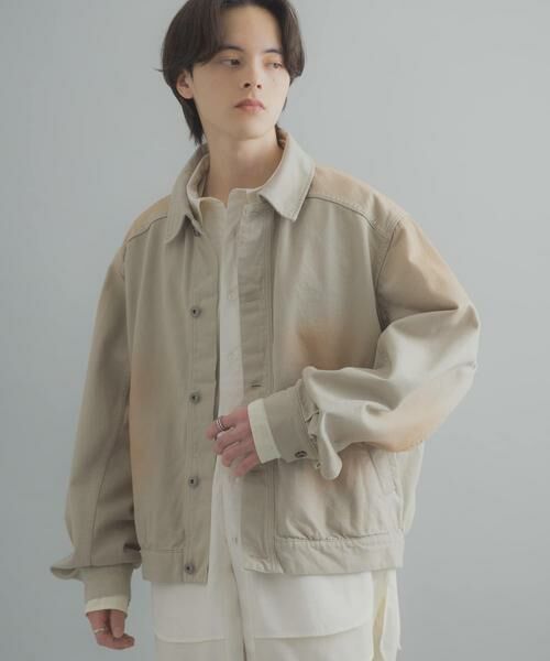 SENSE OF PLACE by URBAN RESEARCH / センスオブプレイス バイ アーバンリサーチ Gジャン・デニムジャケット | ヴィンテージライクデニムブルゾン | 詳細5