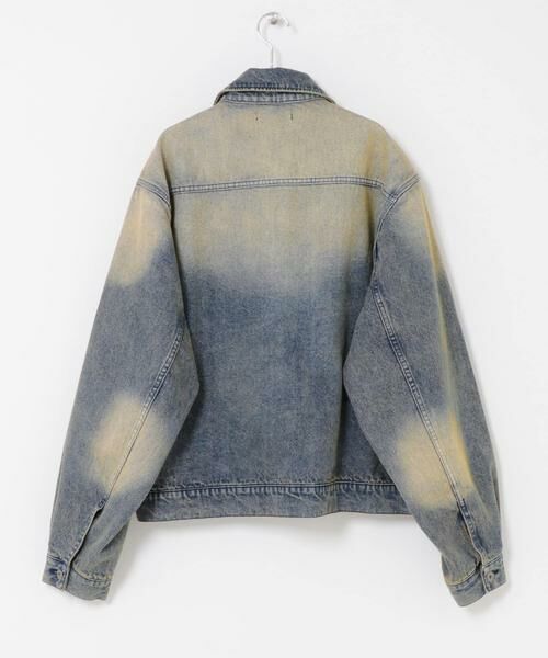SENSE OF PLACE by URBAN RESEARCH / センスオブプレイス バイ アーバンリサーチ Gジャン・デニムジャケット | ヴィンテージライクデニムブルゾン | 詳細20