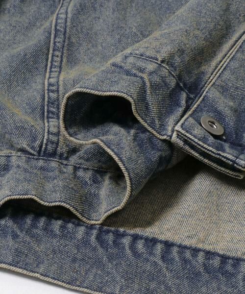 SENSE OF PLACE by URBAN RESEARCH / センスオブプレイス バイ アーバンリサーチ Gジャン・デニムジャケット | ヴィンテージライクデニムブルゾン | 詳細21