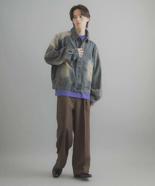 SENSE OF PLACE by URBAN RESEARCH / センスオブプレイス バイ アーバンリサーチ Gジャン・デニムジャケット | ヴィンテージライクデニムブルゾン | 詳細16