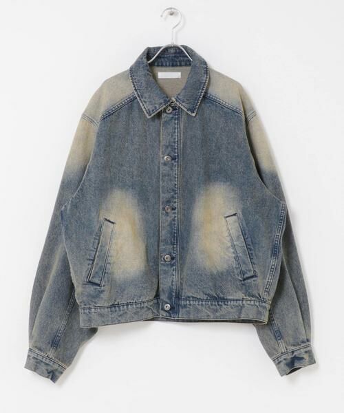 SENSE OF PLACE by URBAN RESEARCH / センスオブプレイス バイ アーバンリサーチ Gジャン・デニムジャケット | ヴィンテージライクデニムブルゾン | 詳細17