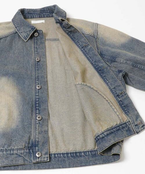 SENSE OF PLACE by URBAN RESEARCH / センスオブプレイス バイ アーバンリサーチ Gジャン・デニムジャケット | ヴィンテージライクデニムブルゾン | 詳細18