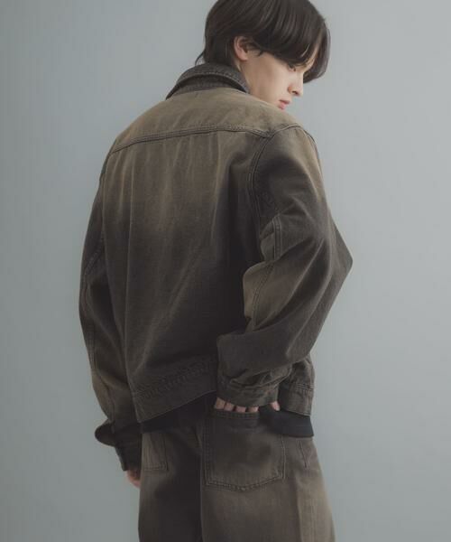 SENSE OF PLACE by URBAN RESEARCH / センスオブプレイス バイ アーバンリサーチ Gジャン・デニムジャケット | ヴィンテージライクデニムブルゾン | 詳細26