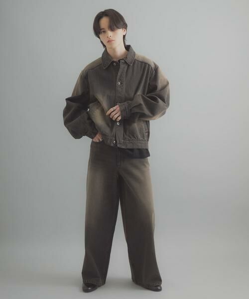 SENSE OF PLACE by URBAN RESEARCH / センスオブプレイス バイ アーバンリサーチ Gジャン・デニムジャケット | ヴィンテージライクデニムブルゾン | 詳細28