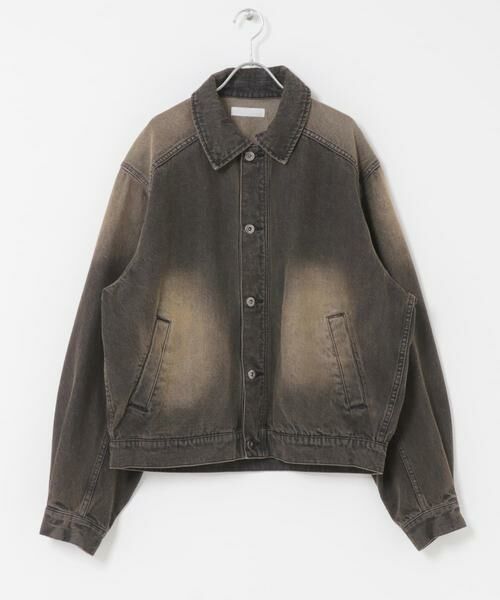 SENSE OF PLACE by URBAN RESEARCH / センスオブプレイス バイ アーバンリサーチ Gジャン・デニムジャケット | ヴィンテージライクデニムブルゾン | 詳細30