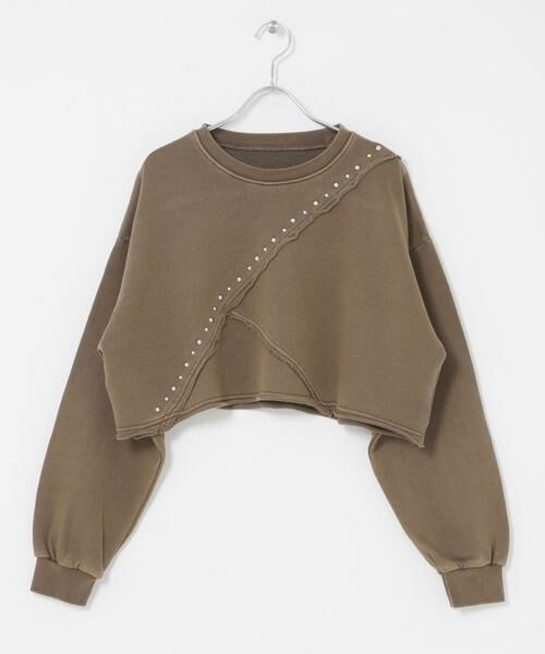 SENSE OF PLACE by URBAN RESEARCH / センスオブプレイス バイ アーバンリサーチ スウェット | スタッズピグメントカットトップ | 詳細7