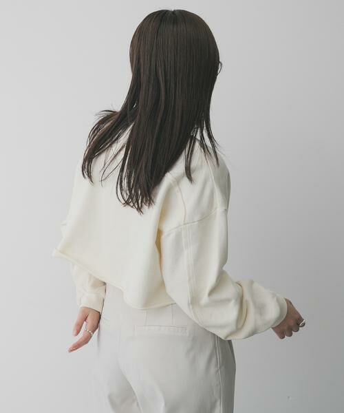 SENSE OF PLACE by URBAN RESEARCH / センスオブプレイス バイ アーバンリサーチ スウェット | スタッズピグメントカットトップ | 詳細12