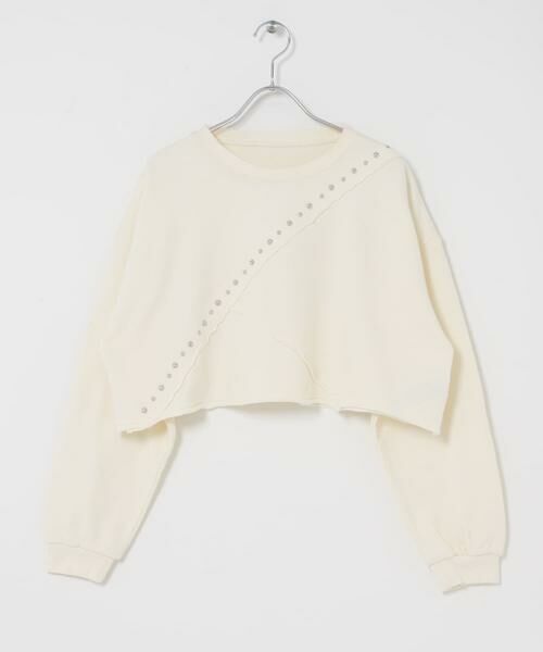 SENSE OF PLACE by URBAN RESEARCH / センスオブプレイス バイ アーバンリサーチ スウェット | スタッズピグメントカットトップ | 詳細15