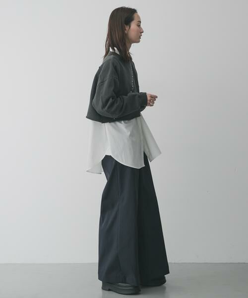 SENSE OF PLACE by URBAN RESEARCH / センスオブプレイス バイ アーバンリサーチ スウェット | スタッズピグメントカットトップ | 詳細20