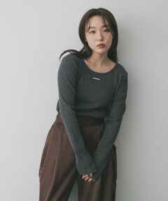 SENSE OF PLACE by URBAN RESEARCH / センスオブプレイス バイ アーバンリサーチ Tシャツ | プレートツキバレエネックトップ