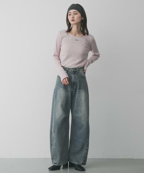 SENSE OF PLACE by URBAN RESEARCH / センスオブプレイス バイ アーバンリサーチ Tシャツ | プレートツキバレエネックトップ | 詳細3