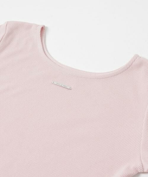 SENSE OF PLACE by URBAN RESEARCH / センスオブプレイス バイ アーバンリサーチ Tシャツ | プレートツキバレエネックトップ | 詳細5