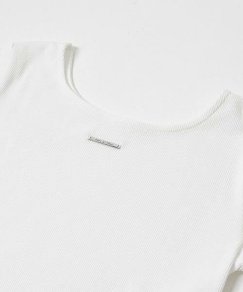 SENSE OF PLACE by URBAN RESEARCH / センスオブプレイス バイ アーバンリサーチ Tシャツ | プレートツキバレエネックトップ | 詳細10