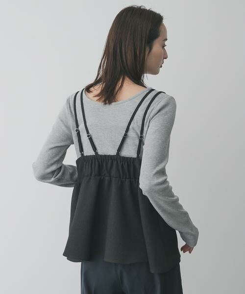 SENSE OF PLACE by URBAN RESEARCH / センスオブプレイス バイ アーバンリサーチ Tシャツ | プレートツキバレエネックトップ | 詳細13