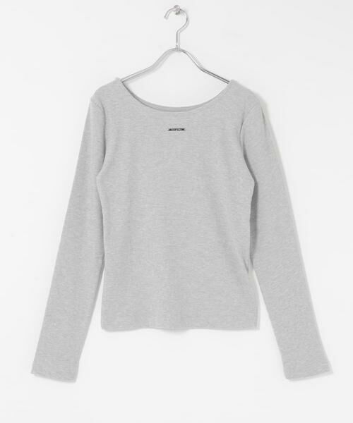 SENSE OF PLACE by URBAN RESEARCH / センスオブプレイス バイ アーバンリサーチ Tシャツ | プレートツキバレエネックトップ | 詳細16