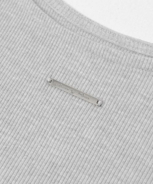 SENSE OF PLACE by URBAN RESEARCH / センスオブプレイス バイ アーバンリサーチ Tシャツ | プレートツキバレエネックトップ | 詳細17