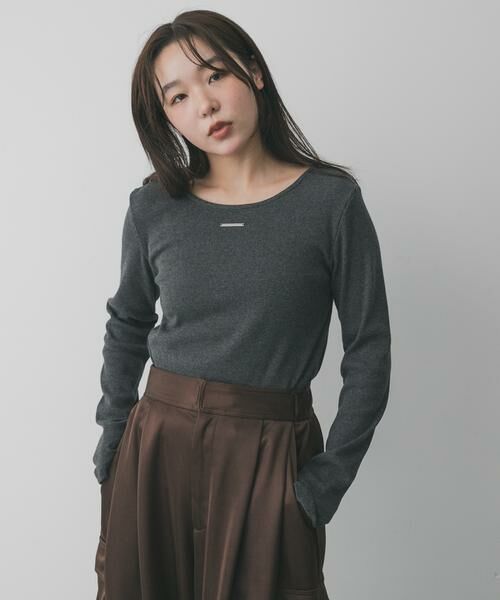 SENSE OF PLACE by URBAN RESEARCH / センスオブプレイス バイ アーバンリサーチ Tシャツ | プレートツキバレエネックトップ | 詳細22