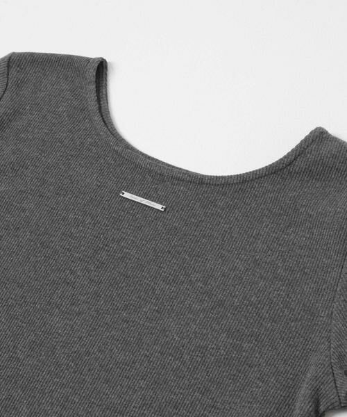 SENSE OF PLACE by URBAN RESEARCH / センスオブプレイス バイ アーバンリサーチ Tシャツ | プレートツキバレエネックトップ | 詳細27