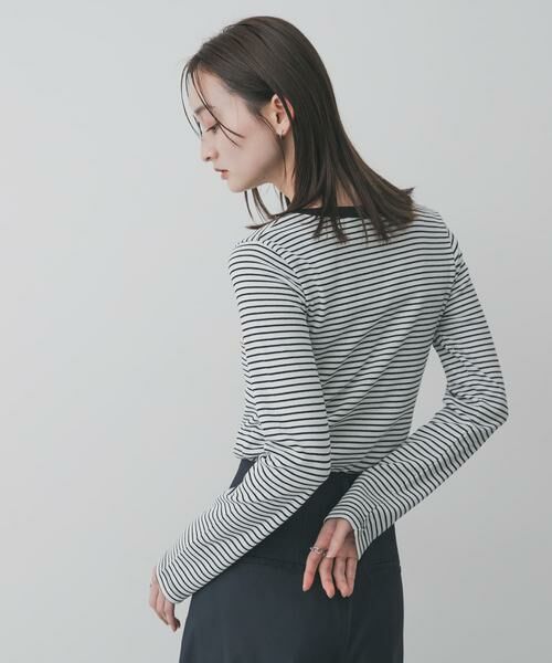 SENSE OF PLACE by URBAN RESEARCH / センスオブプレイス バイ アーバンリサーチ Tシャツ | ラウンドネックリブTシャツ | 詳細13