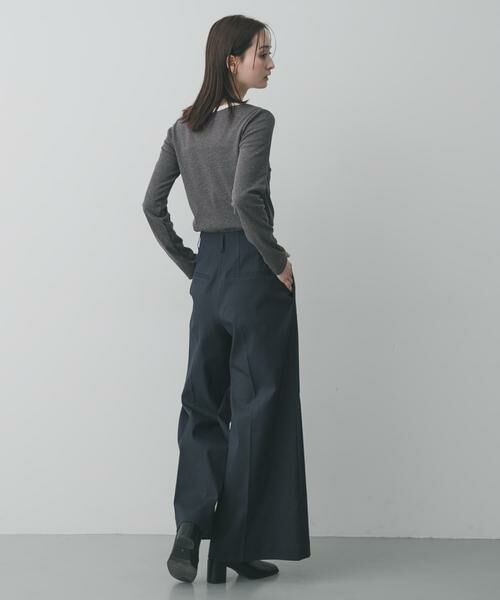 SENSE OF PLACE by URBAN RESEARCH / センスオブプレイス バイ アーバンリサーチ Tシャツ | ラウンドネックリブTシャツ | 詳細21