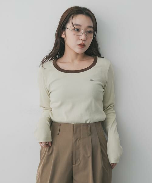 SENSE OF PLACE by URBAN RESEARCH / センスオブプレイス バイ アーバンリサーチ Tシャツ | ラウンドネックリブTシャツ | 詳細24